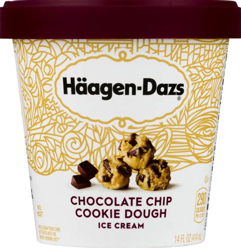 Haagen Dazs Ice Cream Chocolate Chip Cookie Dough Haagen Dazs 74570084067 Customers Reviews