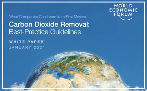 Carbon Dioxide Removal: Best-Practice Guidelines - MaritimeCyprus