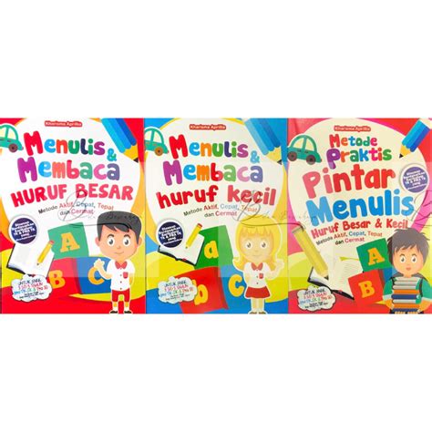 Jual Buku Anak Metode Praktis Pintar Menulis Dan Membaca Huruf Besar