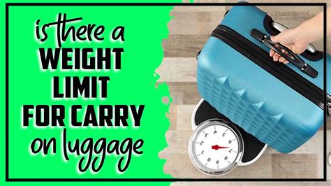 What Is The Weight Limit For Carry On Luggage At Robertrblacko Blog