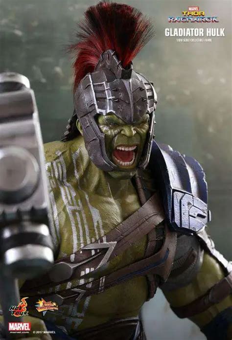 Marvel Thor Ragnarok Movie Masterpiece Gladiator Hulk 16 Collectible Figure Hot Toys ToyWiz