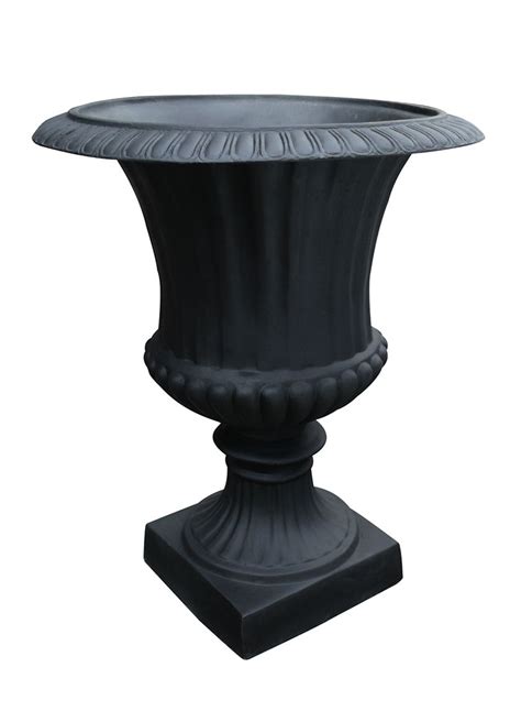 30in Black Urn Urn Garden Urns Black Garden