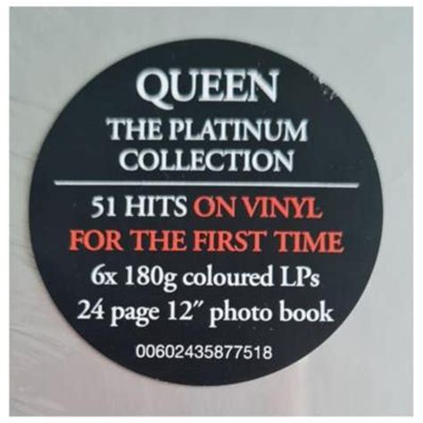 Queen The Platinum Collection Coloured 6lp Vinilo