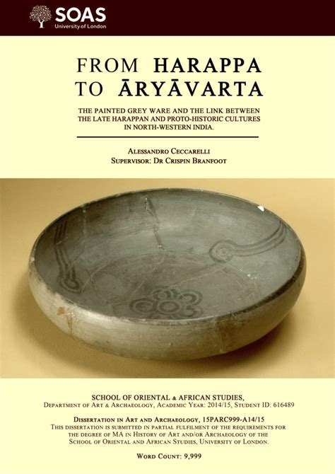 PDF From Harappa to Āryāvarta the Painted Grey Ware and the link