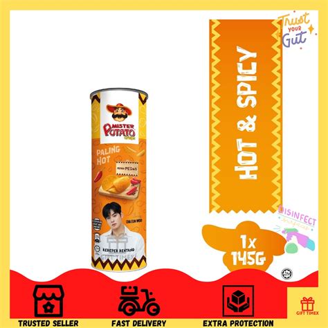 MAMEE Mister Potato Crisps Hot Spicy flavor 145g MAMEE 薯片先生 热辣味 Shopee Malaysia