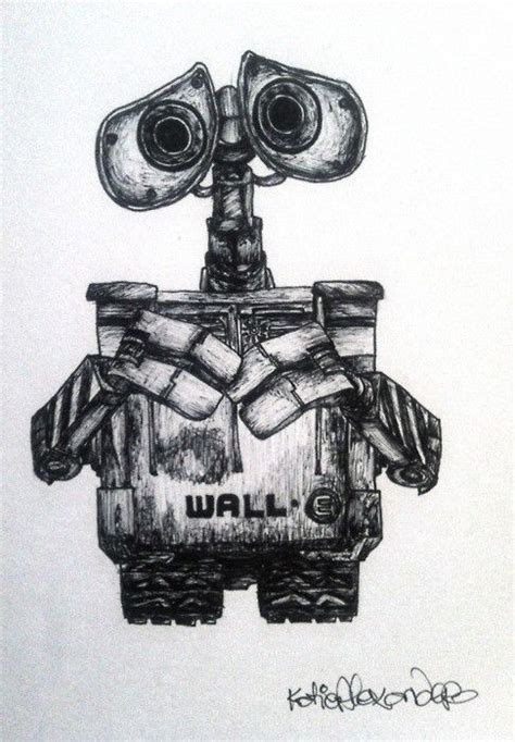 Pin By Danica Finch On Wall•e Disney Drawings Wall E Disney Sleeve