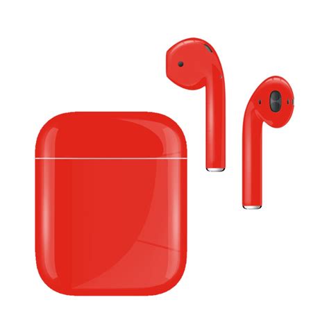 Buy AirPods 2 Red | Ferrari | Scarlet | Custom Painted