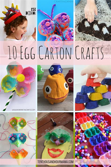 10 Fun Egg Carton Crafts For Kids Friday Funday