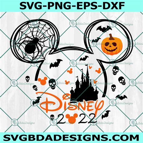 Halloween Disney Mickey 2022 SVG, Disney Halloween 2022 SVG - SvgBdaDesigns