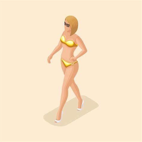 Vectores E Ilustraciones De Modelo Bikini Cuerpo Entero Para Descargar Gratis Freepik