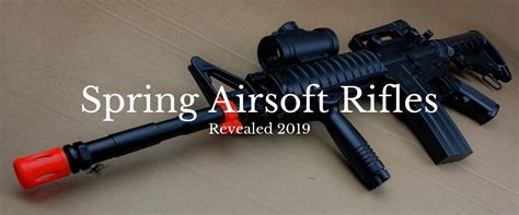 Best Spring Airsoft Rifle of 2019 Revealed | Knives Deal