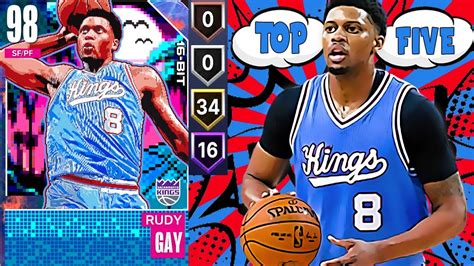 Galaxy Opal Rudy Gay Gameplay A Top Five Small Forward In Nba K