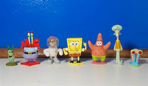 Mini Figures Collection SpongeBob SquarePants by ZeLuiz08 on DeviantArt