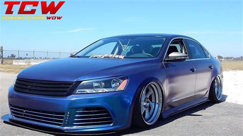 Purple Wrapp Vw Passat B Bagged Tuning Story By Royalty Youtube