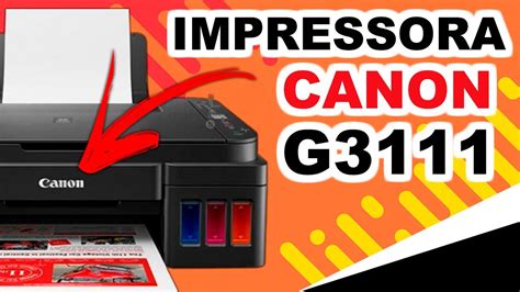 Impressora Canon G Unboxing Montagem E Instala O Youtube