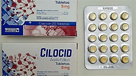 Acido Folico 5mg Caja Con 20 Tabletas Precio 3 En La Habana Cuba