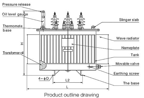 Oil Immersed Hermetically Sealed Three Phase Pole Mounted Distribution