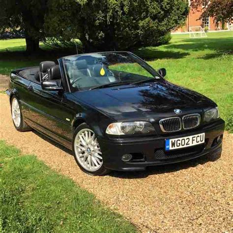 BMW 2002 325 CI M SPORT BLACK CONVERTIBLE Car For Sale