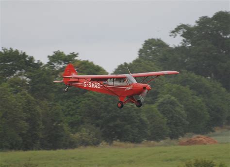 Piper PA 18 150 Super Cub G SVAS Shuttleworth Coming B Flickr