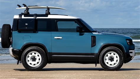 Land Rover Defender Marine Blue Edition Tapety Na Pulpit