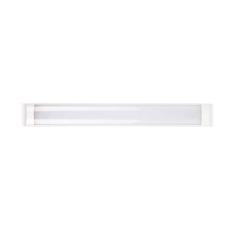 Luminária Tubular Led Slim 20w Branco Frio Sobrepor 60cm Submarino