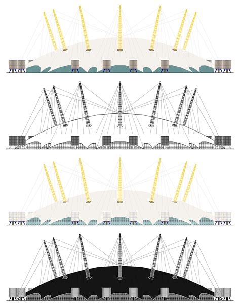 Millennium dome in London, UK | Architecture design sketch ...