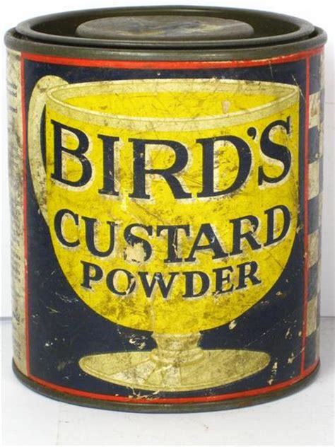 Old Shop Stuff Old Tin For Birds Custard Powder For Sale 10716