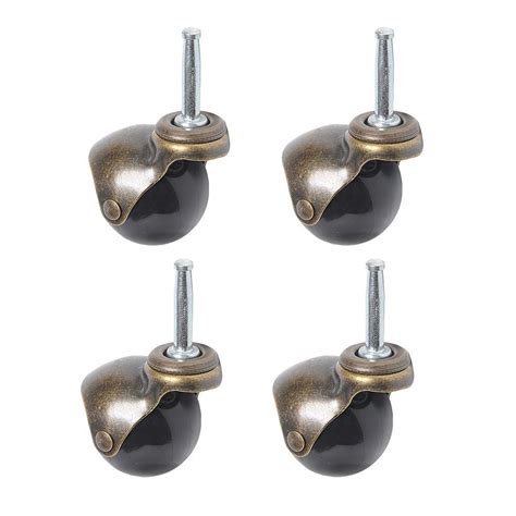 Inch Swivel Caster Wheels Degree Rotating Ball Caters Wheel