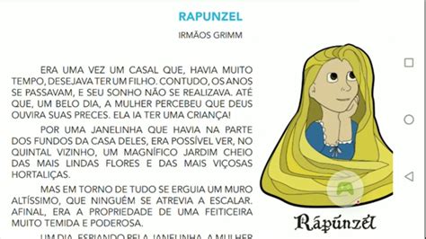 RAPUNZEL - IRMÃOS GRIMM (LER E ESCREVER - 2º ANO) - YouTube