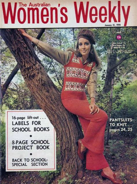 1970 Pantsuit Womens Fashion Australia 1970s Fashion Women Womans Weekly