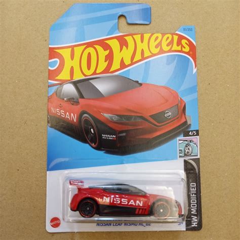 Jual HOT WHEELS NISSAN LEAF NISMO RC02 MERAH TAMPO NISSAN MOBIL SPORT Shopee Indonesia