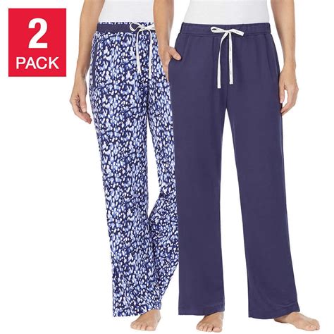 Dkny Ladies Lounge Pajama Pant 2 Pack Navy Xxl New