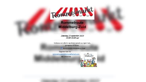 Rommelroute Middelburg Zuid Al Het Nieuws Uit Middelburg