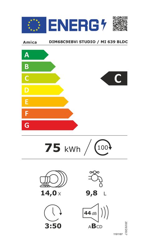 Zmywarka AMICA 60 DIM68C9EBVI STUDIO Agata