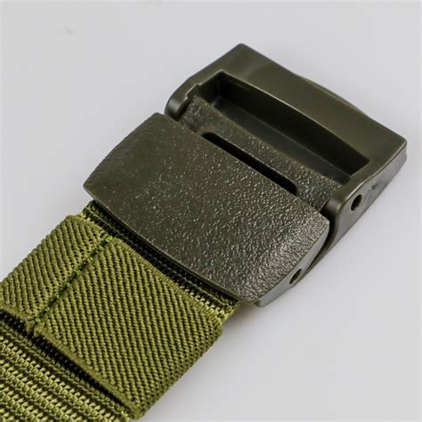 Rhodey Tali Ikat Pinggang Pria Anti X Ray Plastik Automatic Buckle