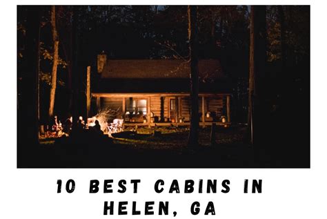 Cabins in Helen GA