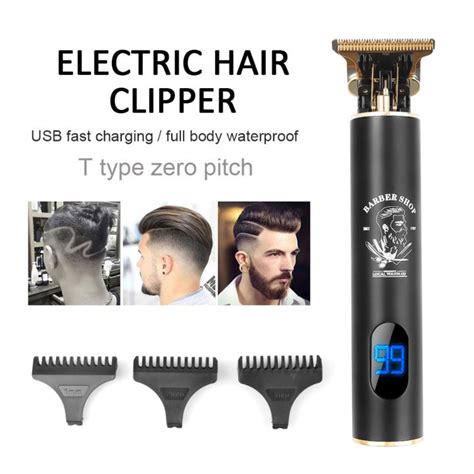 Electric T Hair Trimmer Hair Cutting Machine Hair Clipper Men S