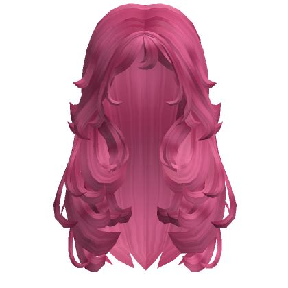 Butterfly Wavy Lush Hair In Hot Pink Roblox Item Rolimon S