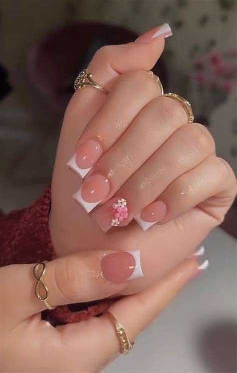 Nude Nails Ideas Short Square Acrylic Nails Pink Acrylic Nails Long Square Acrylic Nails