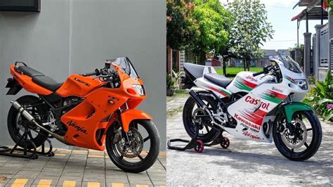 Potret Modifikasi Kawasaki Ninja Tak Motor Antik Yang Tak Pernah