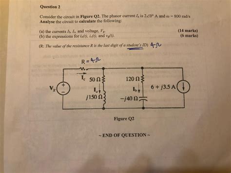 Solved Question 2 Consider the circuit in Figure Q2. The | Chegg.com 