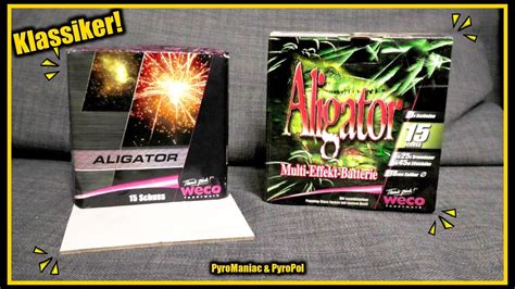 Aligator Von Weco Klassiker 15 Schuss Multi Effekt Batterie