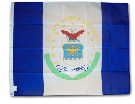 Buy Air Force Retired - 3'x4' Polyester Flag | Flagline