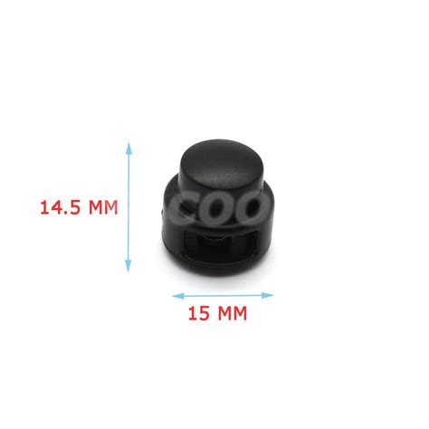 Stks Pak Cord Lock Toggle Clip Stopper Plastic Grandado