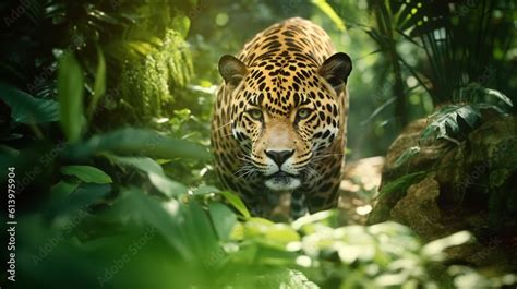 Animal Power - Creative and wonderful portrait of a male jaguar in the ...