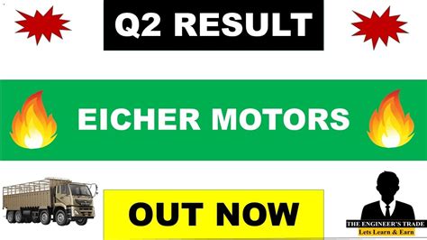 Eicher Motors Q Results Eicher Motors Results Today Eicher