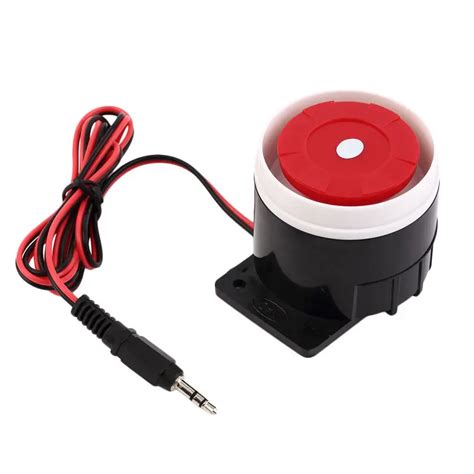 120dB DC 12V Wired Mini Horn Siren Home Security Sound Alarm System For