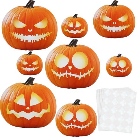 37 Pcs Jack O Lantern Paper Cutouts For Halloween 117 94