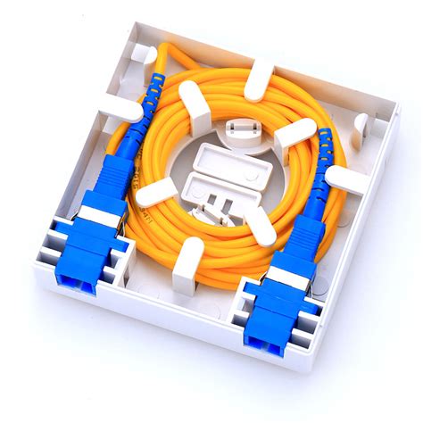 Sc Lc Mini Fiber Access Termination Box Fiber Optic Wall Outlet