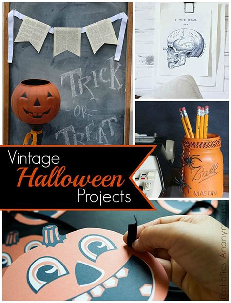 Vintage Halloween Decorations Diy